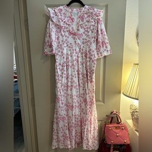 Julia Amory Clam Ruffle Dress